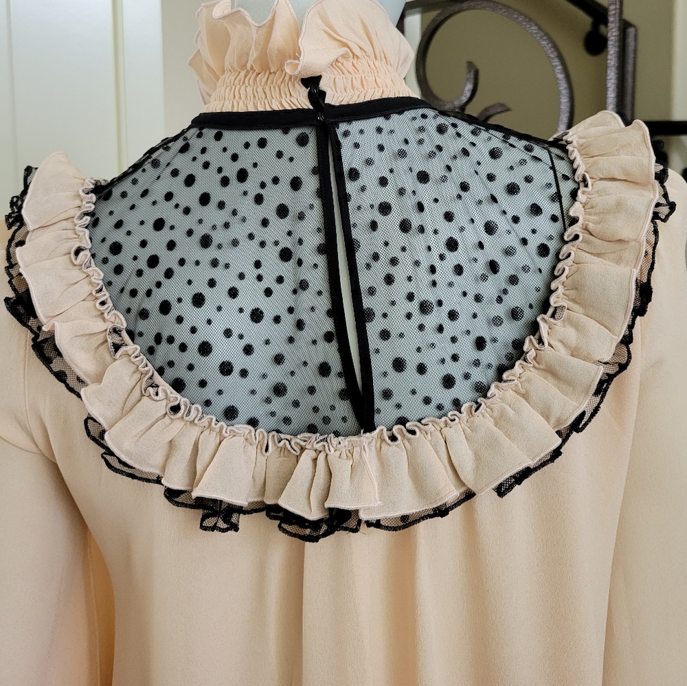 Giamba Nude Rufflet Dress 🫶🏻 - Picture 6 of 11